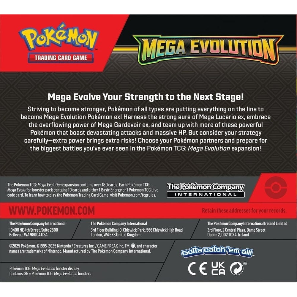 Pokemon Mega Evolution Booster Box