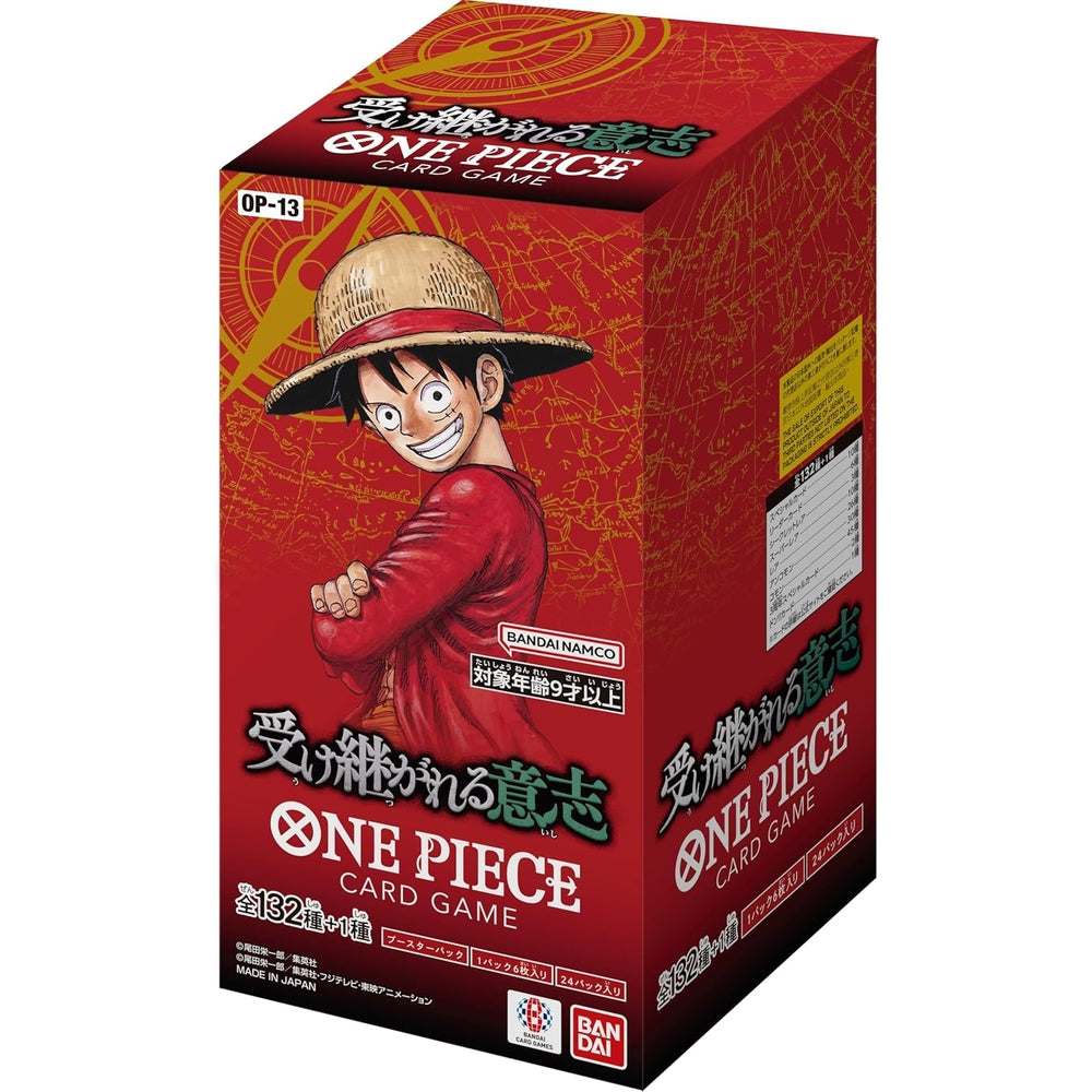 One Piece OP-13 Inherited Will Japansk Booster Box
