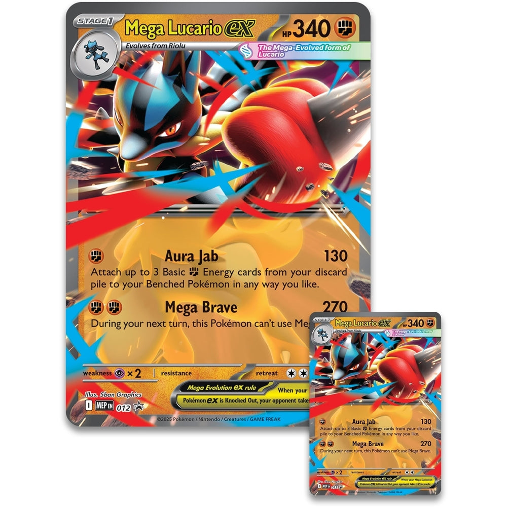 Pokemon Mega Lucario Ex Figure Collection