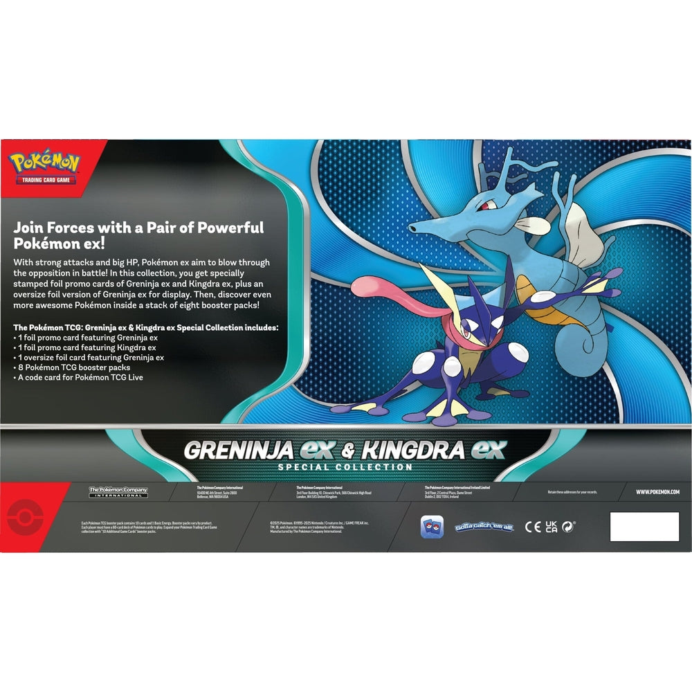 Pokemon Greninja ex & Kingdra ex Special Collection