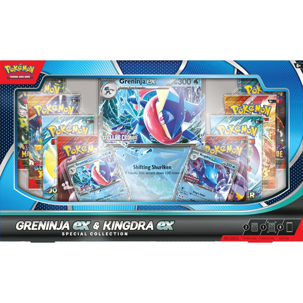 Pokemon Greninja ex & Kingdra ex Special Collection