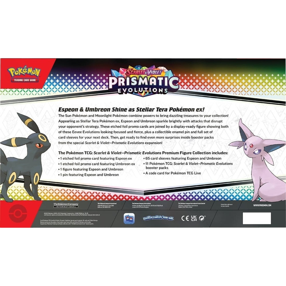 Pokemon Prismatic Evolutions Premium Figure Collection