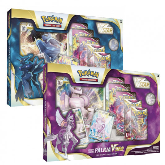 Pokemon Origin Forme Dialga & Palkia VSTAR Premium Collection Sett