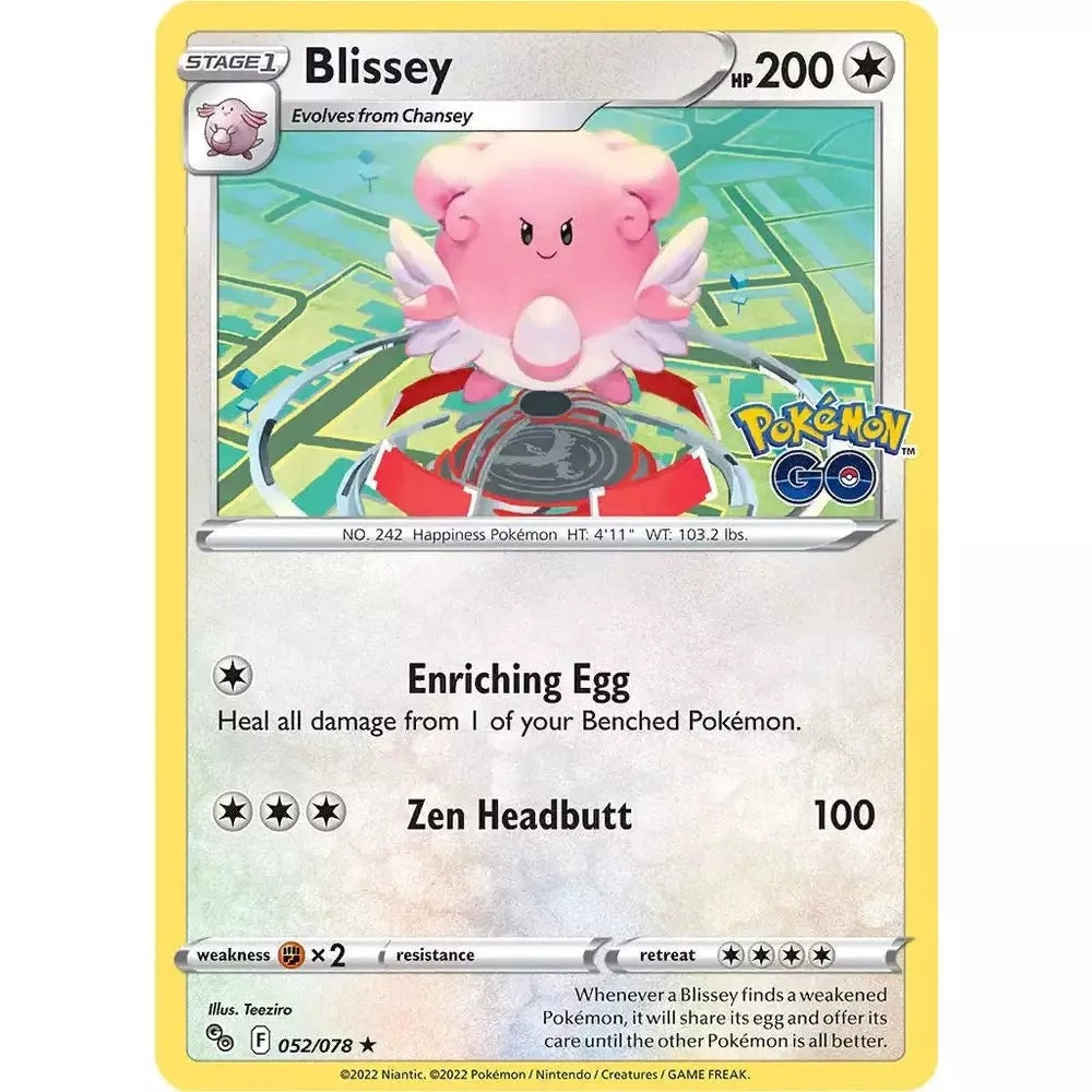 Pokemon Blissey 052/078 Holo