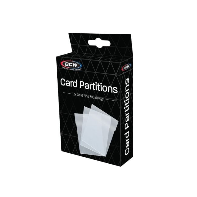 BCW Card Partitions – Translucent