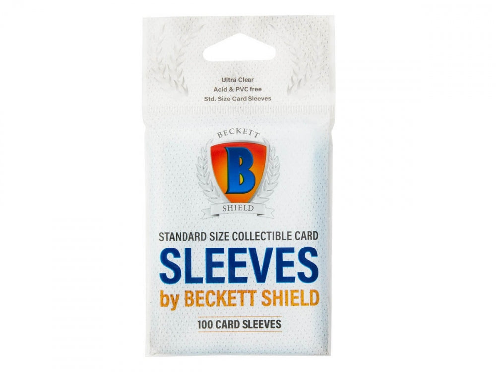 Beckett Shield Soft Penny Card Sleeves – 100 Pack, 35 Pt Standard Size – You Choose Quantity