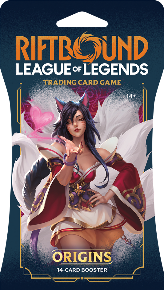 League of Legends Riftbound TCG: Set 1 Origins Sleeved Booster