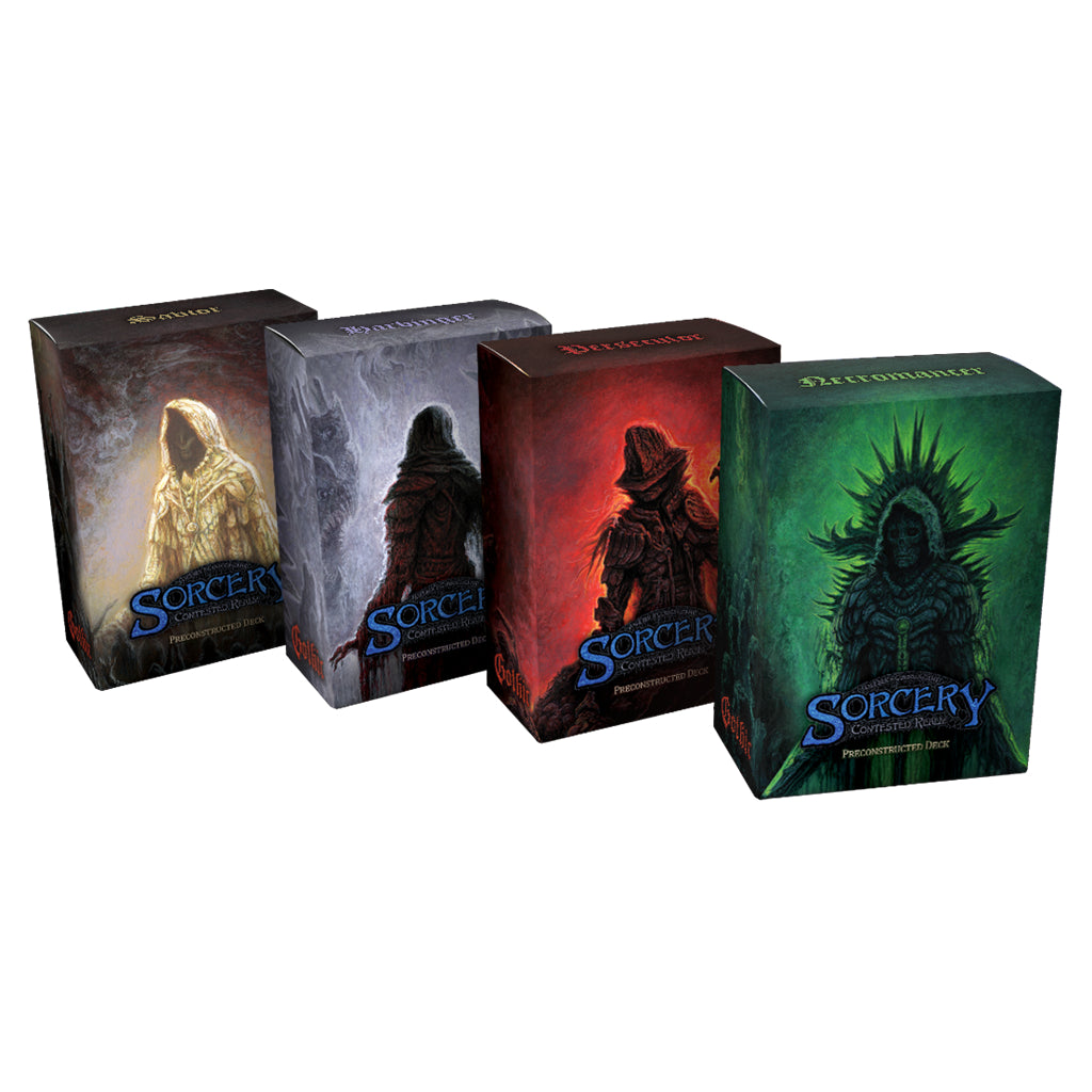 Sorcery Contested Realm Gothic The Prophets of Doom Preconstructed Deck Set (4 stk)