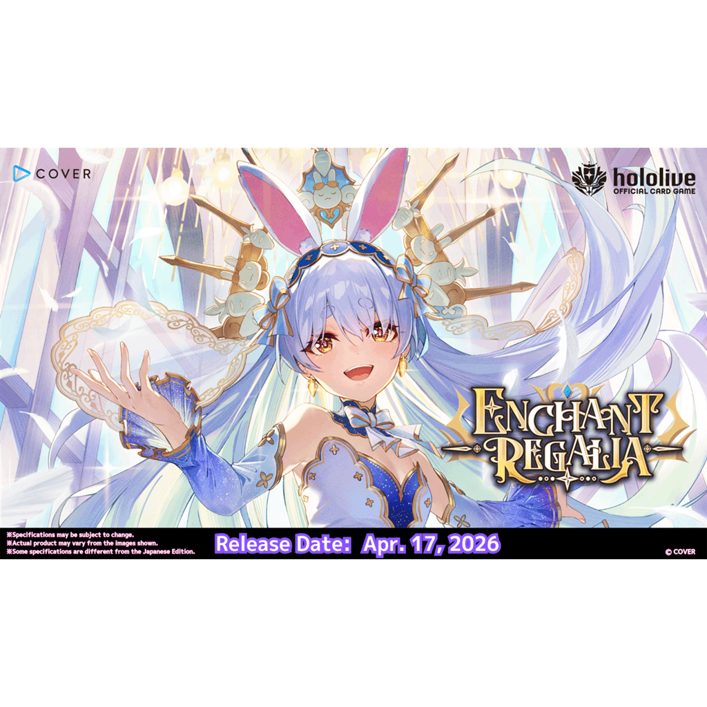 Hololive Official Card Game: Booster Box - Enchant Regalia (12 pakker)