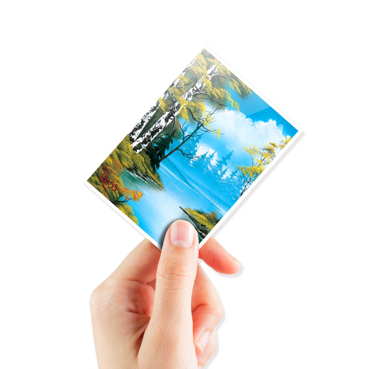 Bob Ross Lakeside Path 105ct APEX DECK PROTECTOR® Sleeves