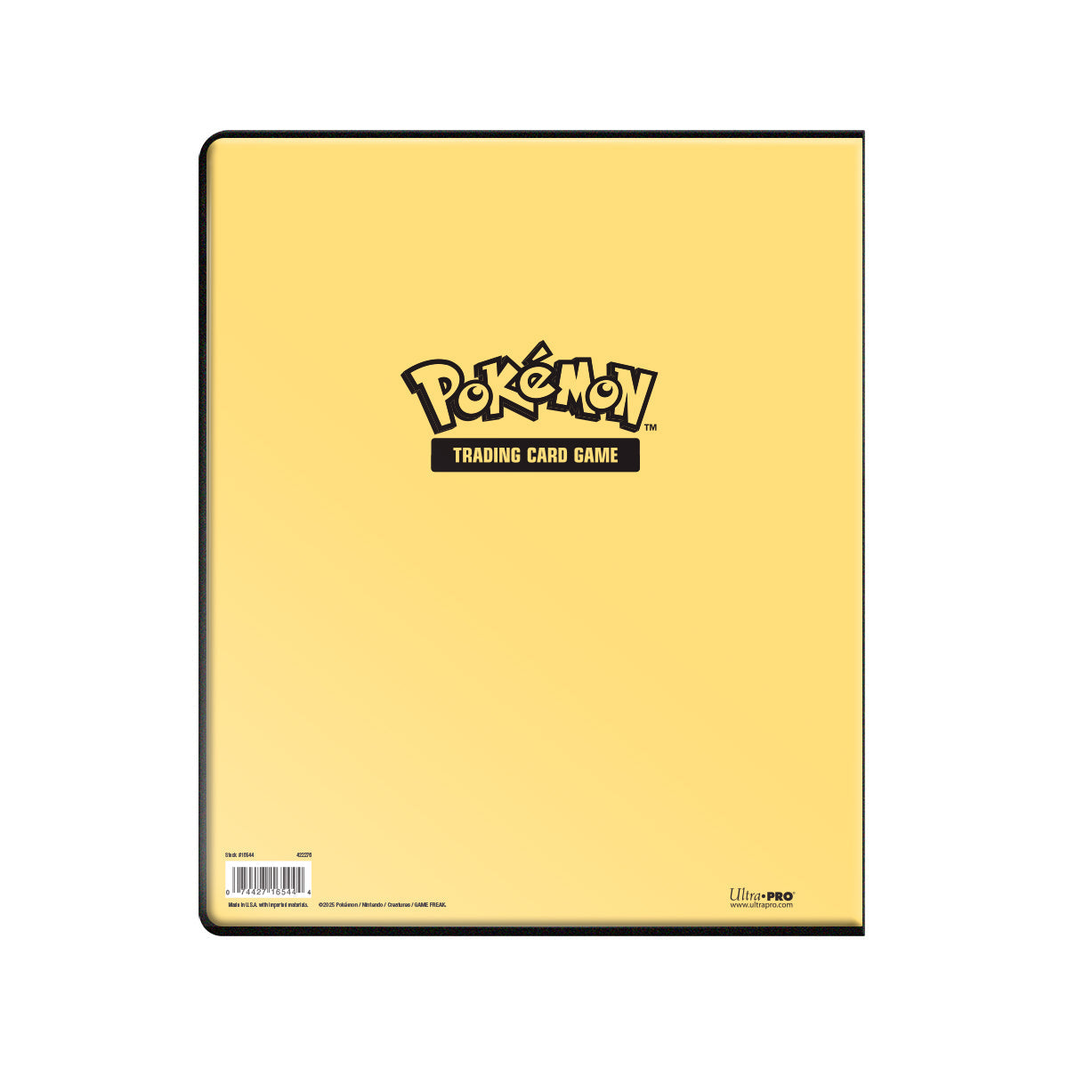 Ultra Pro Pokemon Pikachu 9-Pocket Portfolio / Album