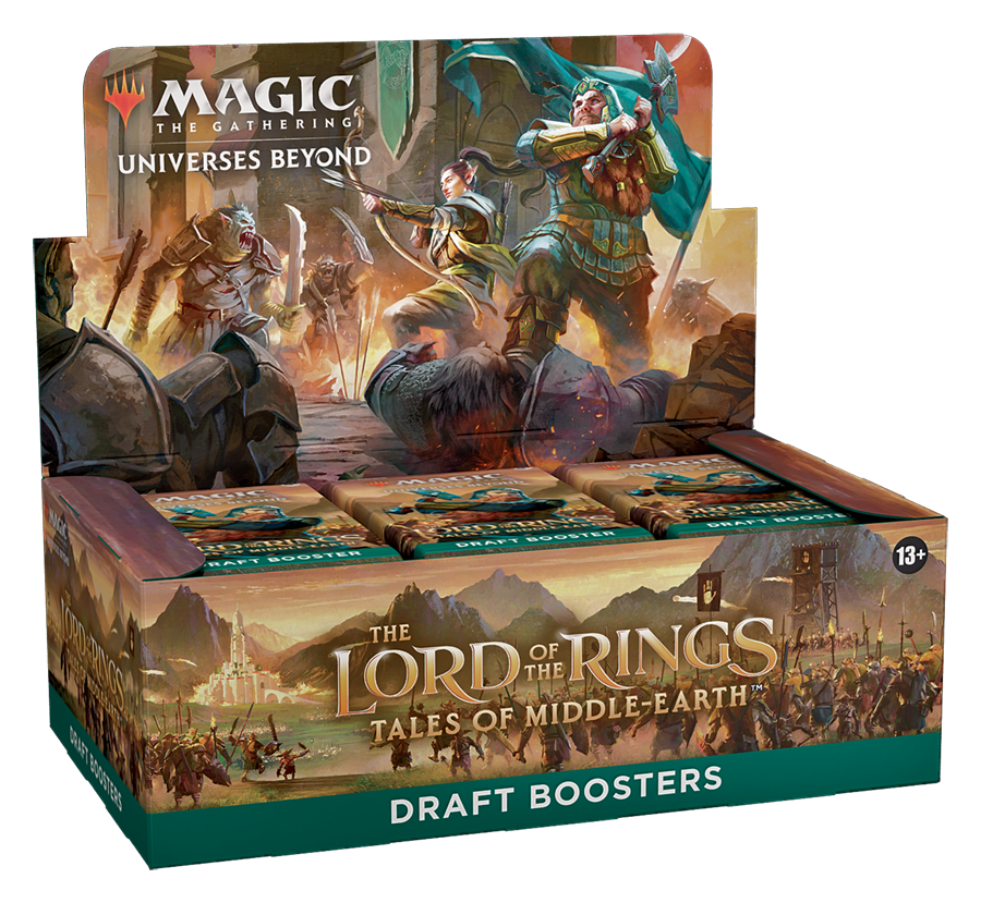 mtg lord of the rings collector booster box msrp MTG The Lord of the Rings: Tales of Middle-earth Draft Booster Display – Pokestore