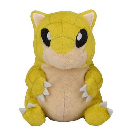 Pokemon Center Japan Original Sandshrew Plush