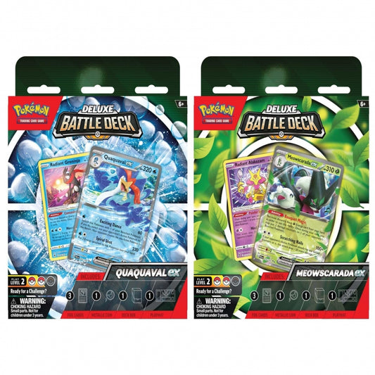 Pokemon Deluxe Battle Decks - Quaquaval ex/Meowscarada ex