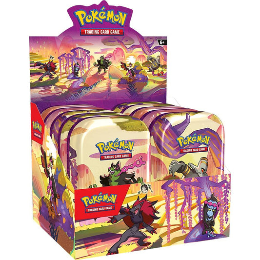 Pokemon Shrouded Fable Mini Tin Display