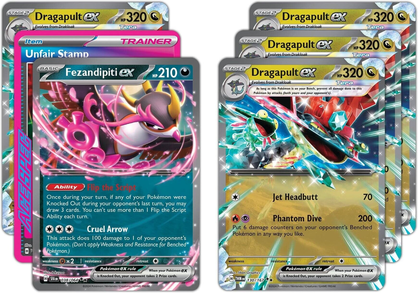 Pokemon Dragapult ex League Battle Deck