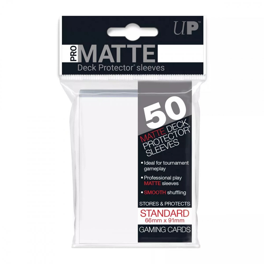 Ultra Pro Non-Glare Pro-Matte Card Sleeves 50-Pack, Black, Perfect For TCG & Collectibles Ultra Pro Non-Glare Pro-Matte Card Sleeves 50-Pack, Black, Perfect For TCG & Collectibles