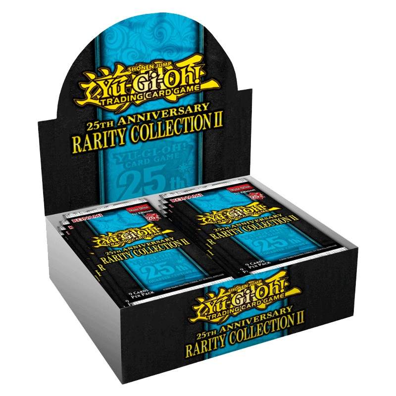 Yu-Gi-Oh! 25th Anniversary Rarity Collection II Booster Display Pokestore Yu-Gi-Oh! 25th Anniversary Rarity Collection II Booster Display Pokestore