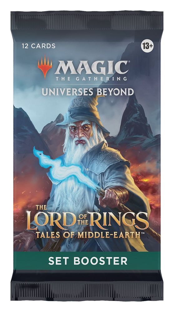 MTG The Lord of the Rings: Tales of Middle-earth Set Booster Pakke