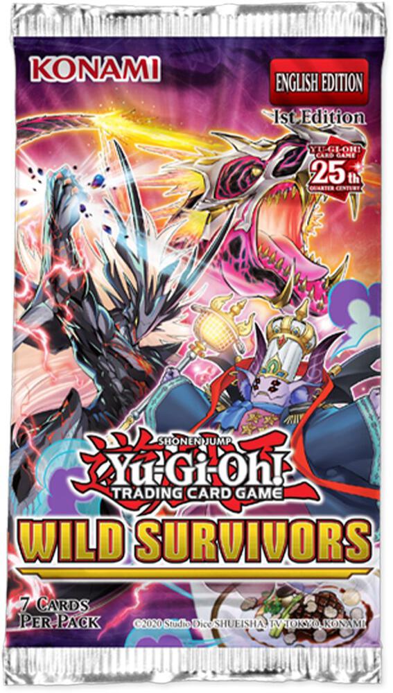 Yu-Gi-Oh! Wild Survivors Booster Pakke