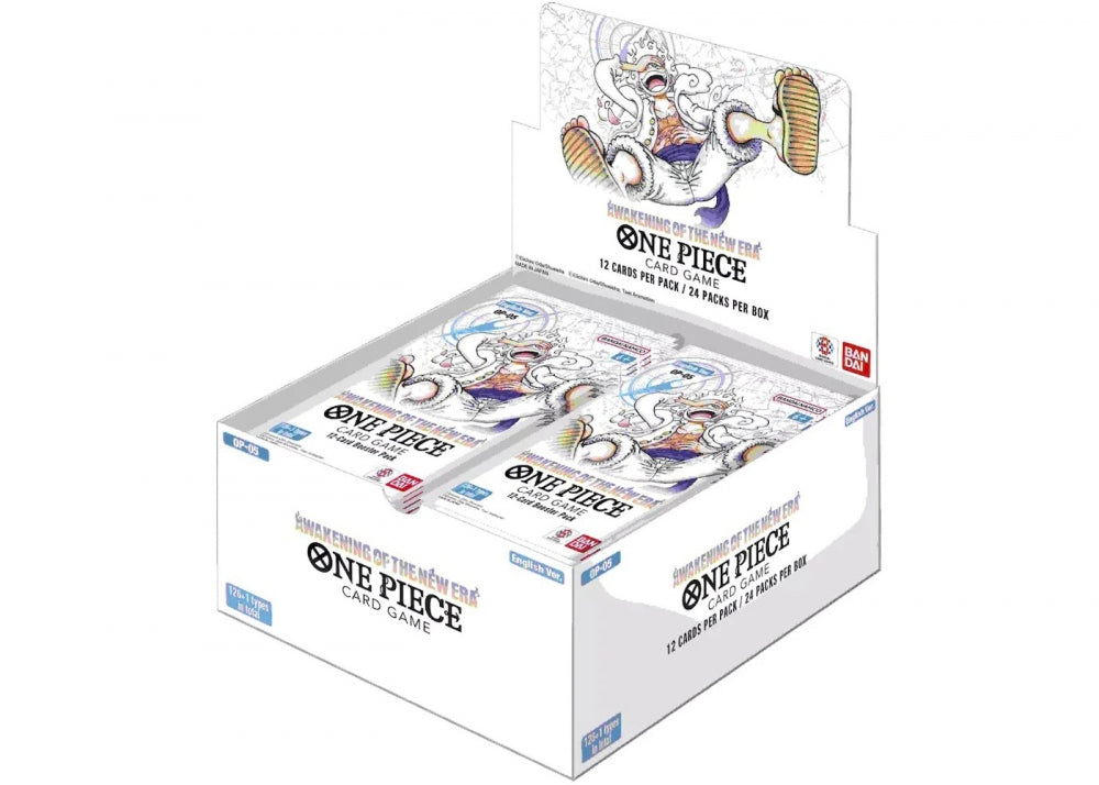 ONE PIECE TRADING Card Deluxe TCG Wano Anime CCG Gear 5 - Booster Box ONE PIECE TRADING Card Deluxe TCG Wano Anime CCG Gear 5 - Booster Box