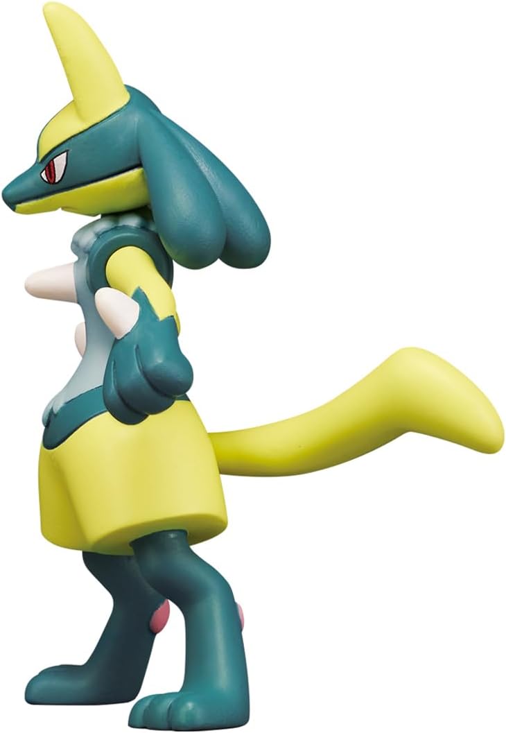 Pokemon Yellow Lucario Moncolle Figur