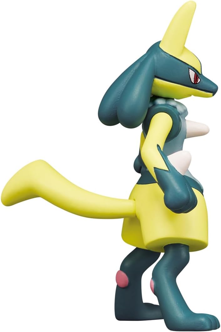 Pokemon Yellow Lucario Moncolle Figur