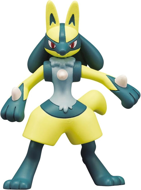 Pokemon Yellow Lucario Moncolle Figur