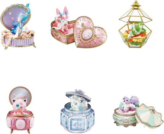 Pokemon Re-ment Romantic Collection 1 Figurer (6 stk)