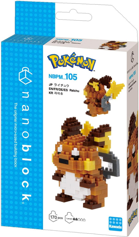 Pokemon Nanoblock Raichu Figur