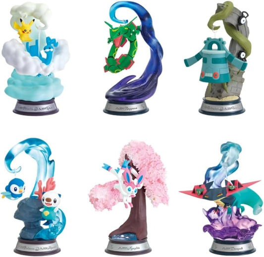 Pokemon Re-ment Swing Vignette 2 Figurer (6 stk)