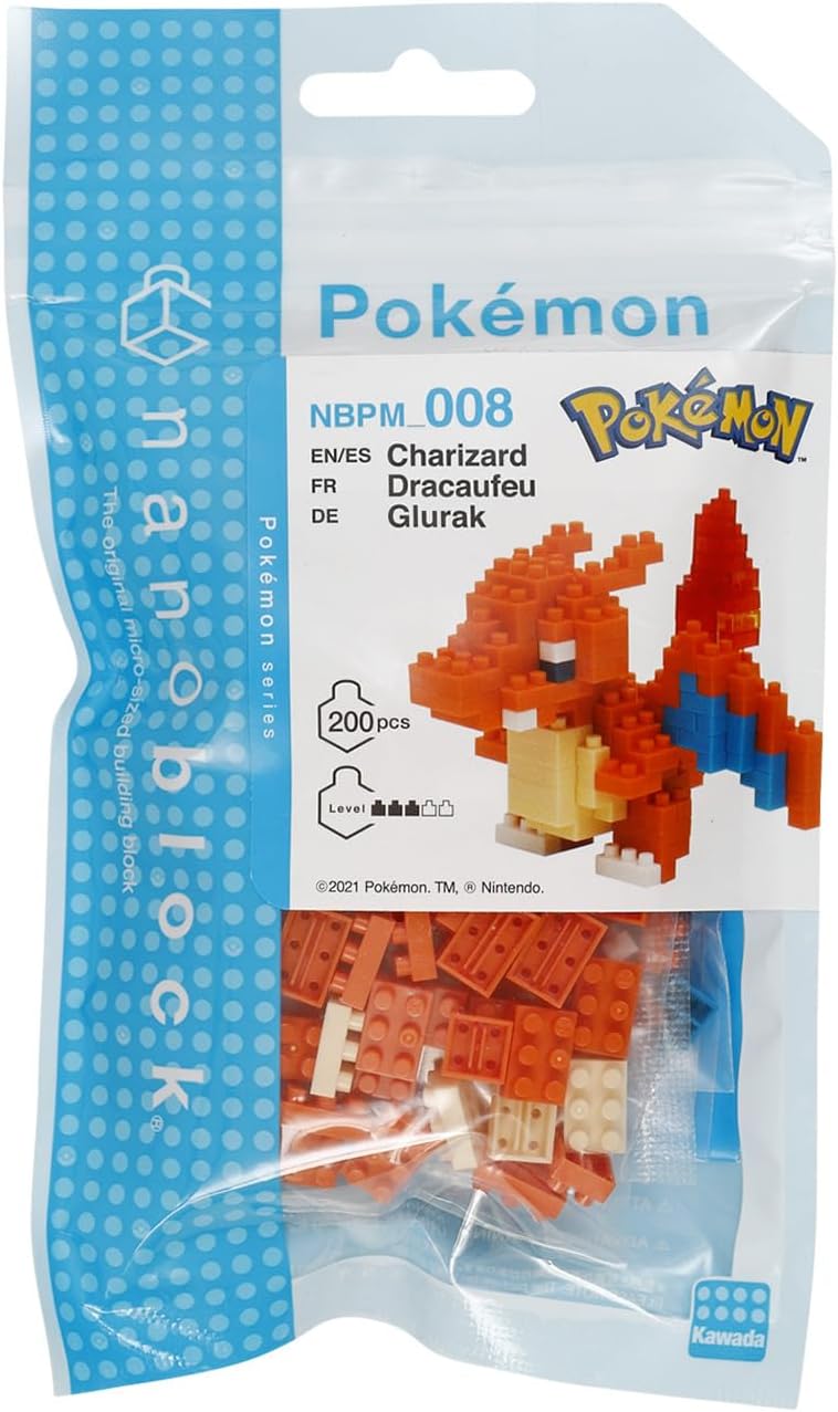 Pokemon Nanoblock Charizard Figur