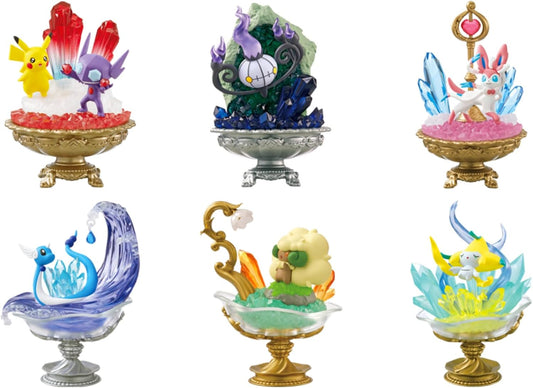 Pokemon Re-ment Gemstone Collection 2 Figurer (6 stk)