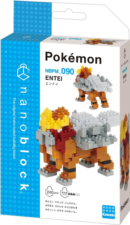 Pokemon Nanoblock Entei Figur