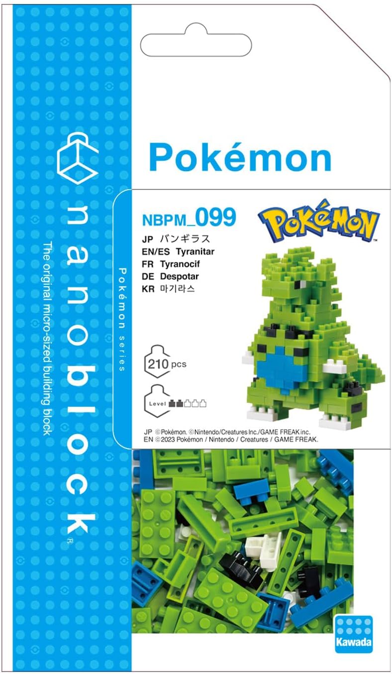 Pokemon Nanoblock Tyranitar Figur