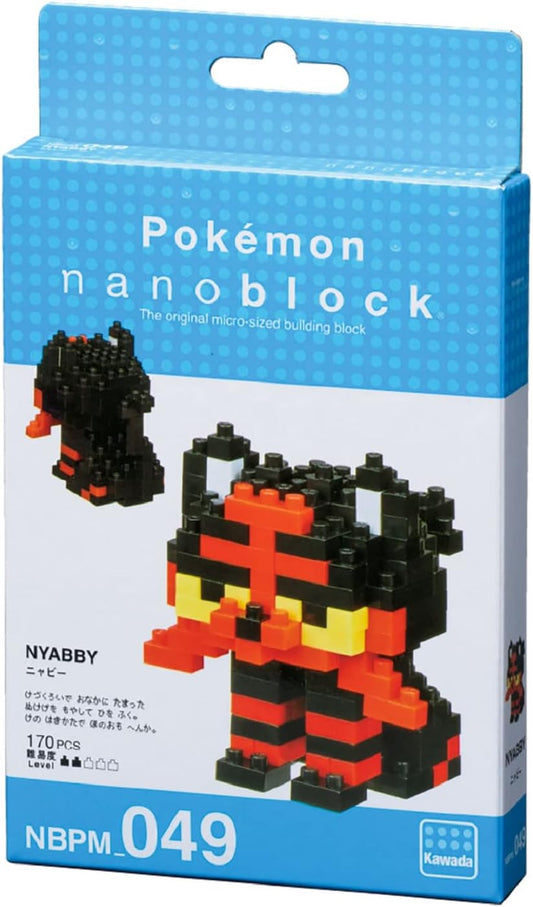 Pokemon Nanoblock Litten Figur