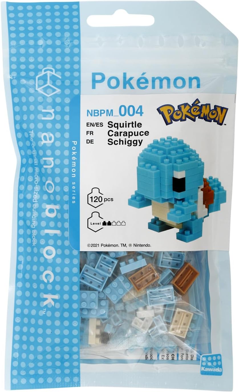 Pokemon Nanoblock Squirtle Figur