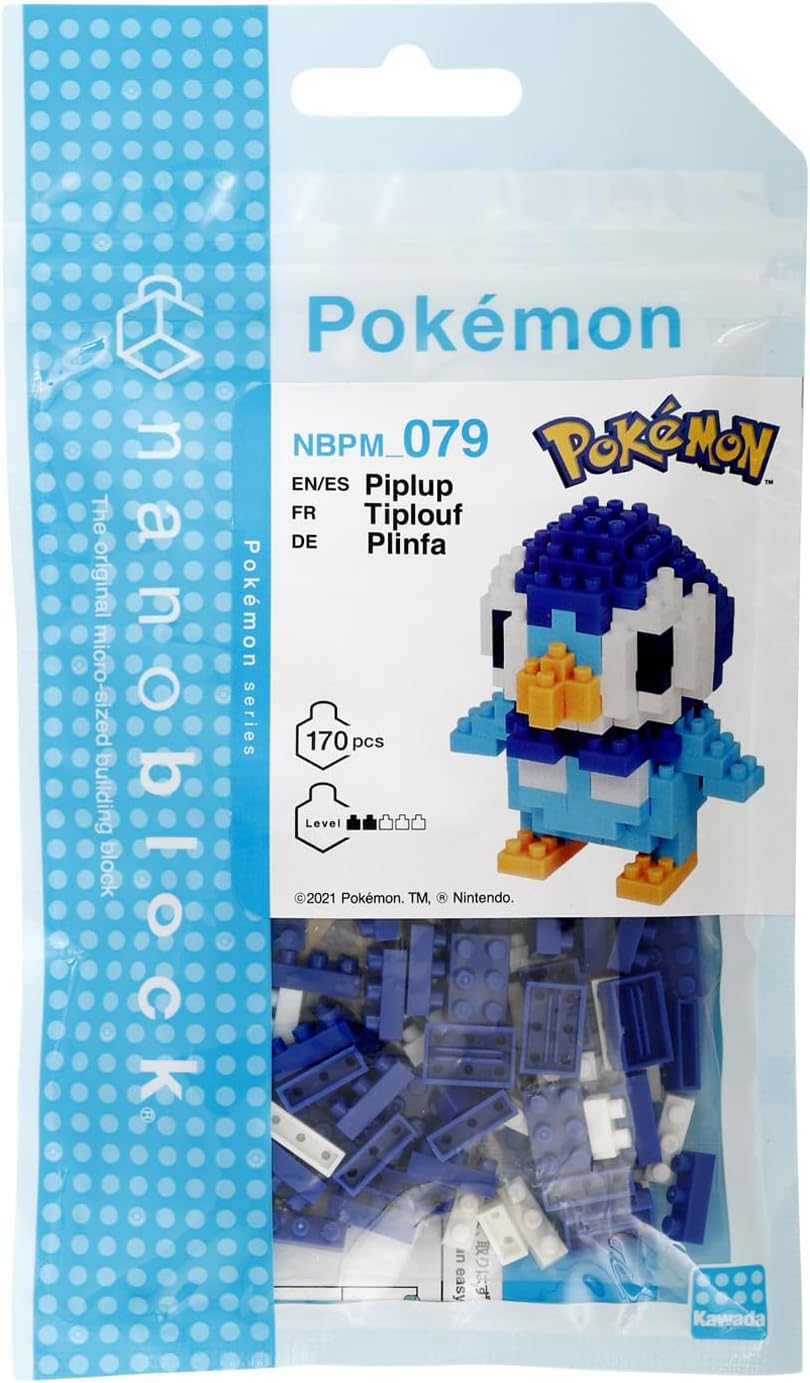 Pokemon Nanoblock Piplup Figur