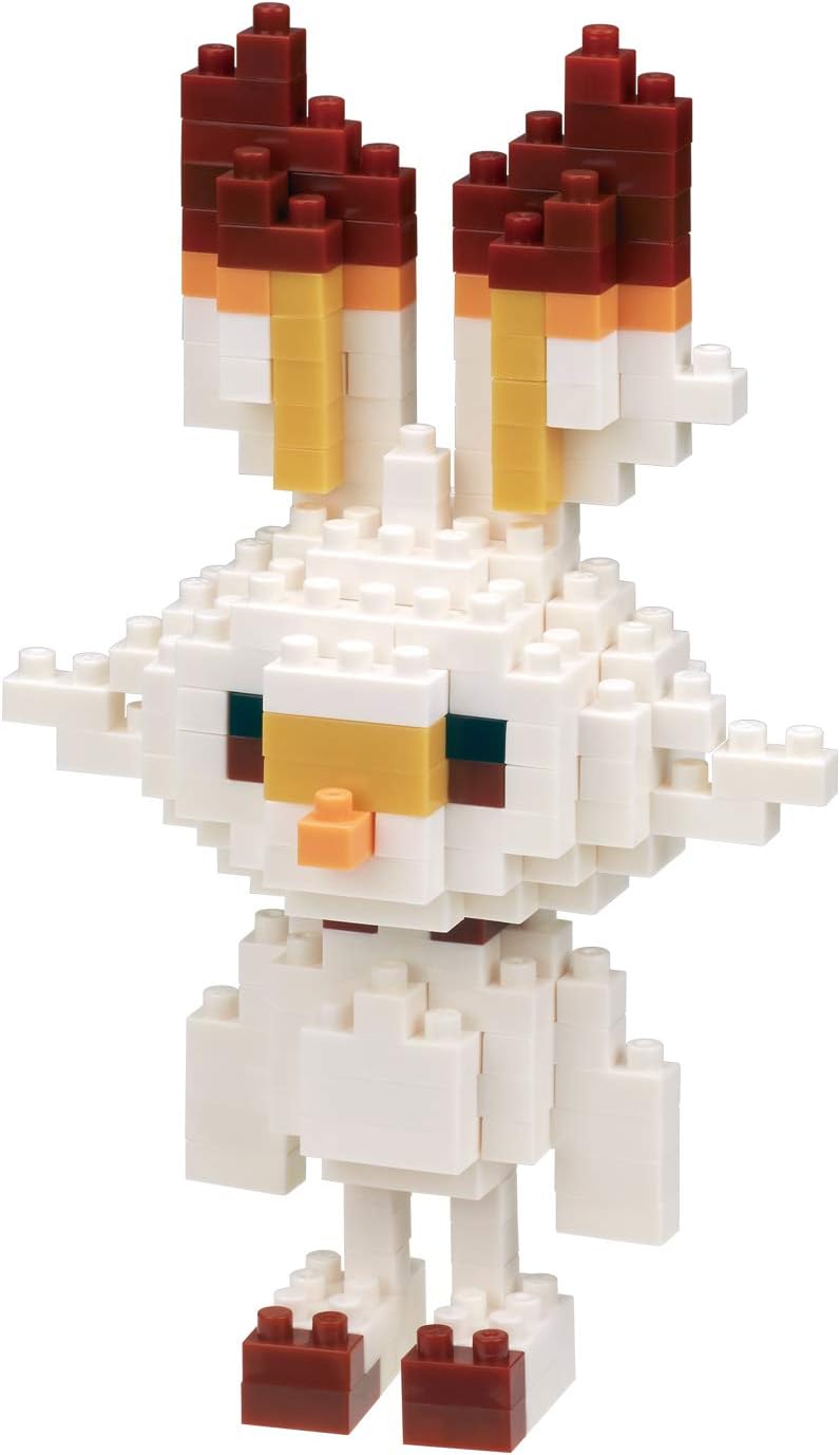 Pokemon Nanoblock Scorbunny Figur