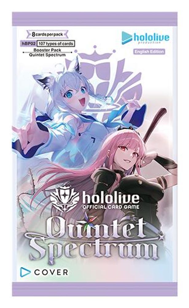 Hololive Quintet Spectrum Booster Pakke