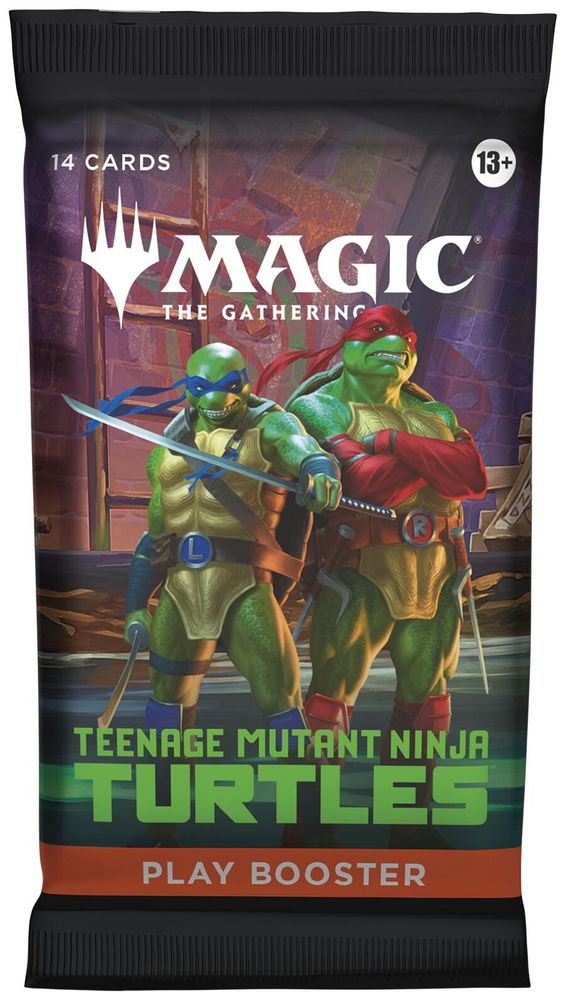 MTG Teenage Mutant Ninja Turtles Play Booster Pakke