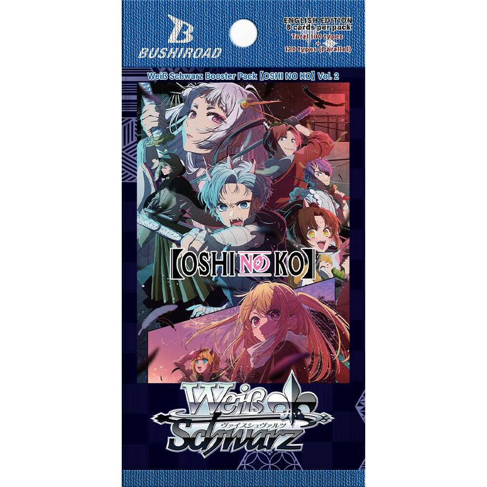 Weiss Schwarz OSHI NO KO Vol. 2 Booster Pakke