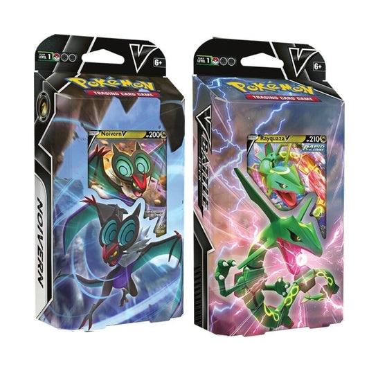Pokemon Rayquaza V & Noivern V Battle Decks