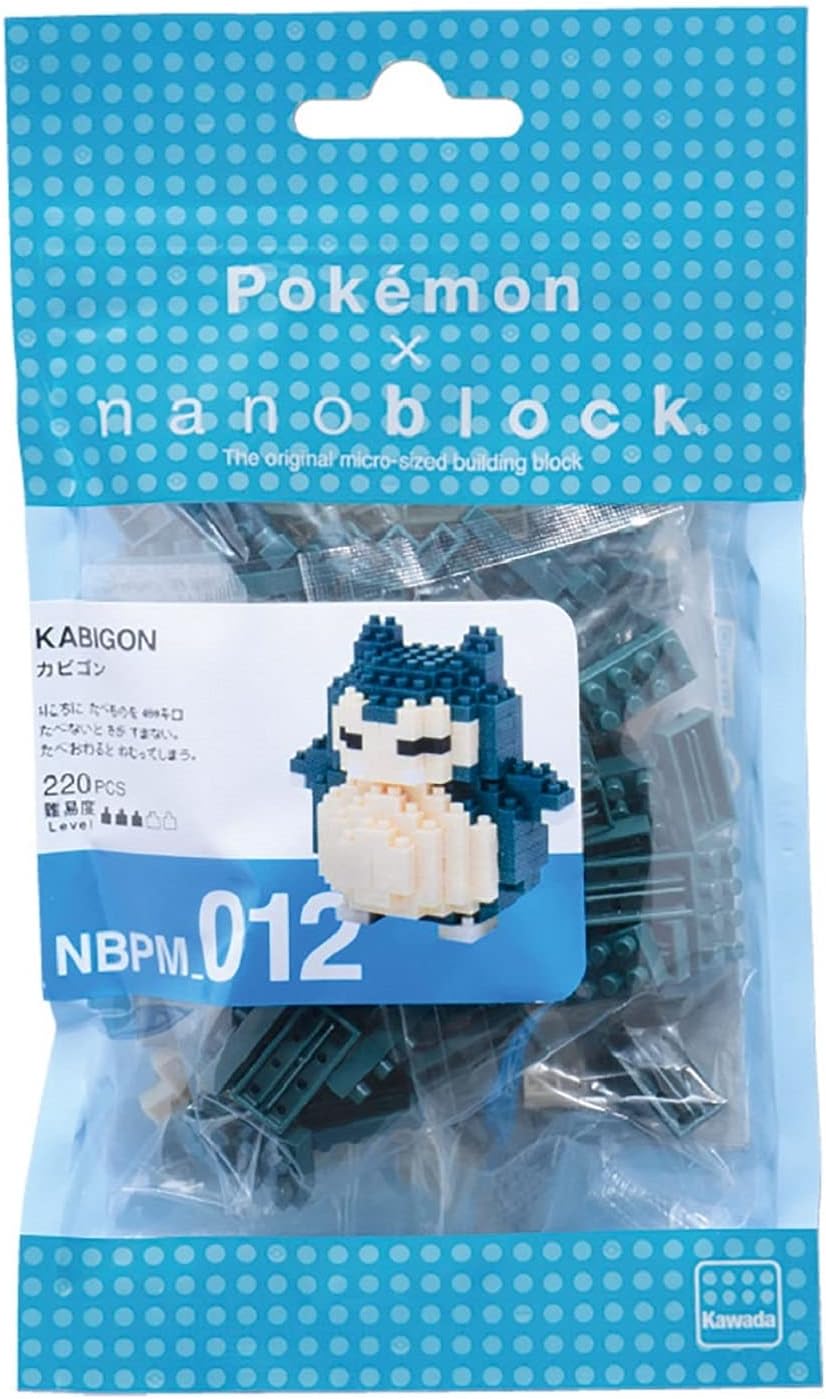 Pokemon Nanoblock Snorlax Figur