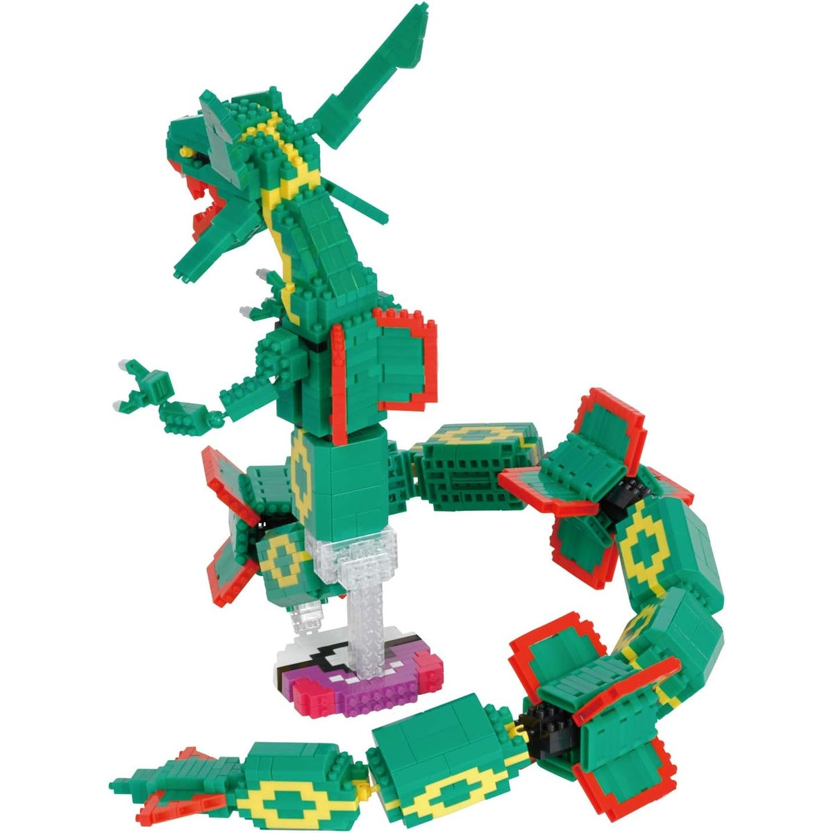 Pokemon Nanoblock Extreme DX Rayquaza Figur