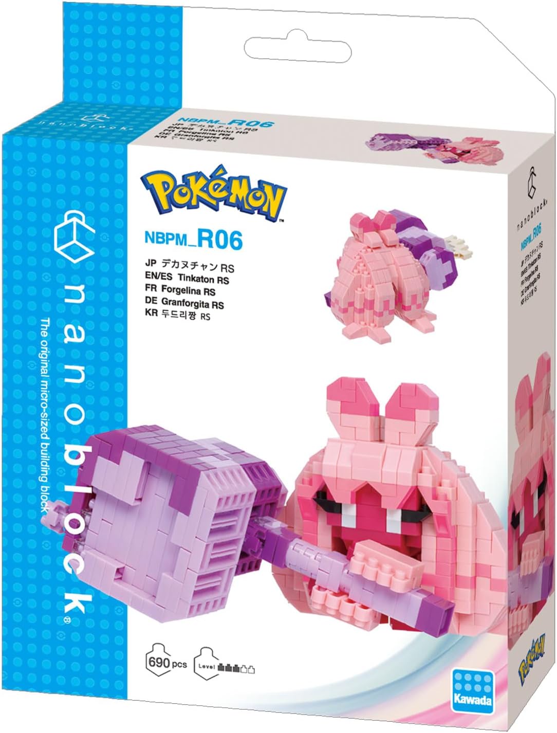Pokemon Nanoblock RS Series Tinkaton Figur