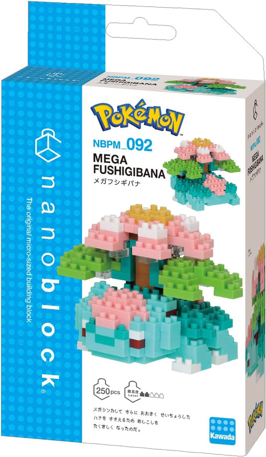 Pokemon Nanoblock Mega Venusaur Figur