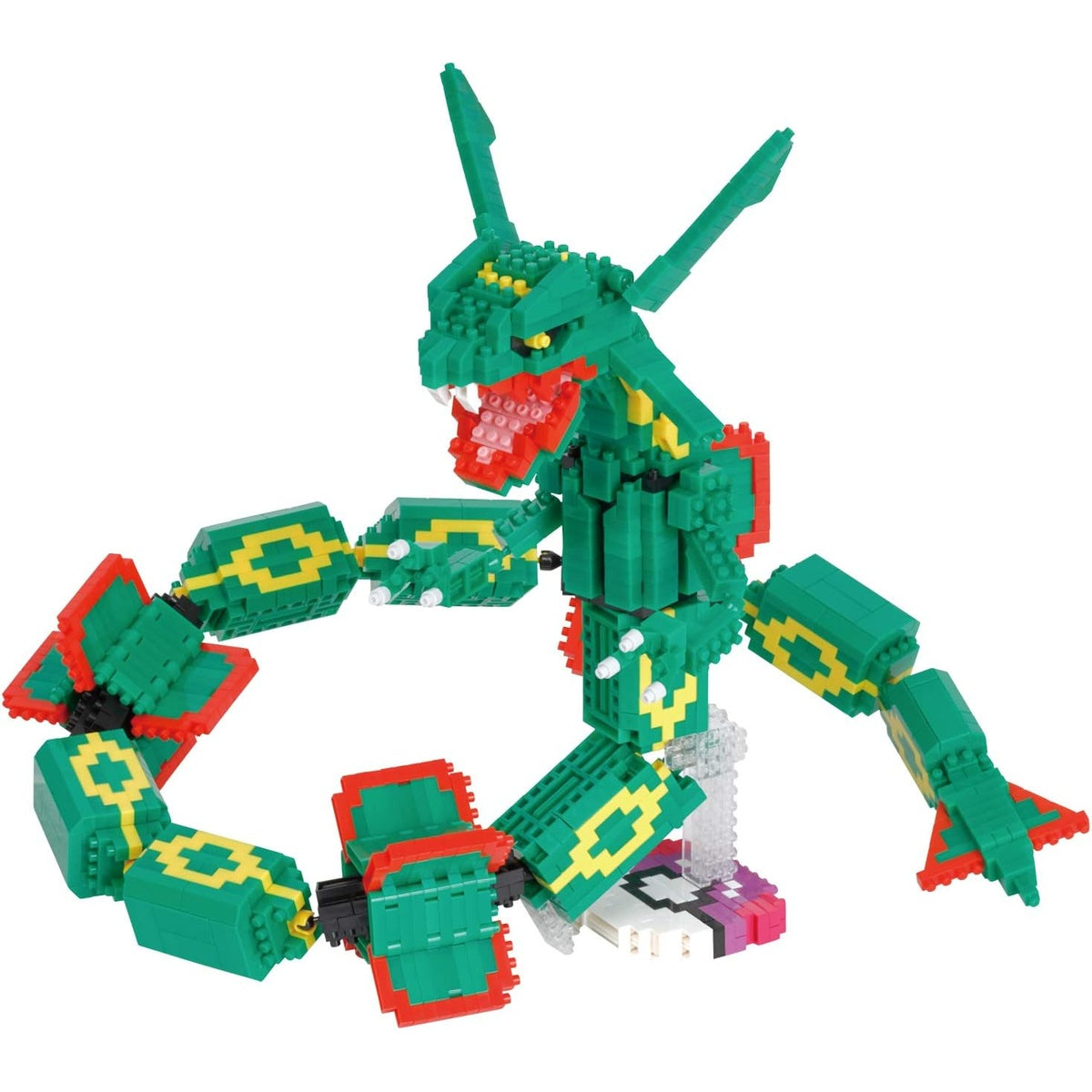 Pokemon Nanoblock Extreme DX Rayquaza Figur