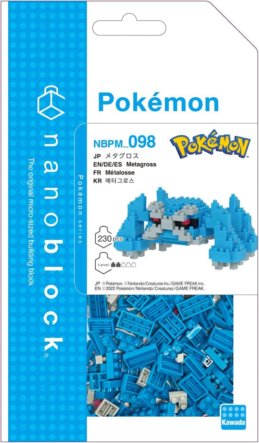 Pokemon Nanoblock Metagross Figur