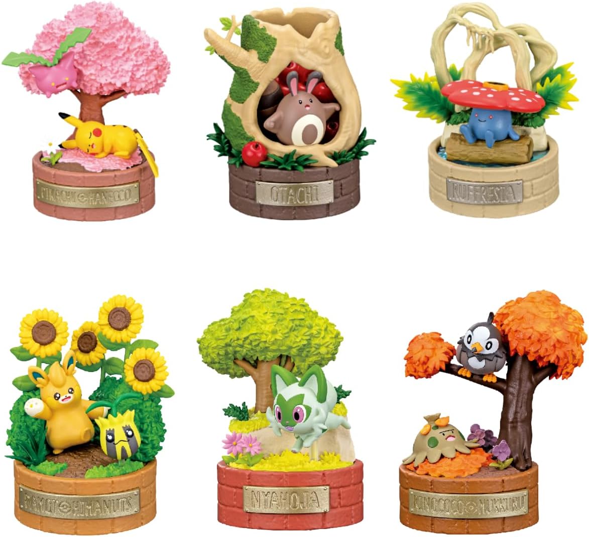 Pokemon Re-ment Little Stories From the Forest Figur